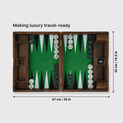 Adventure+ Board - New York, Size: Travel - Backgammon Galaxy