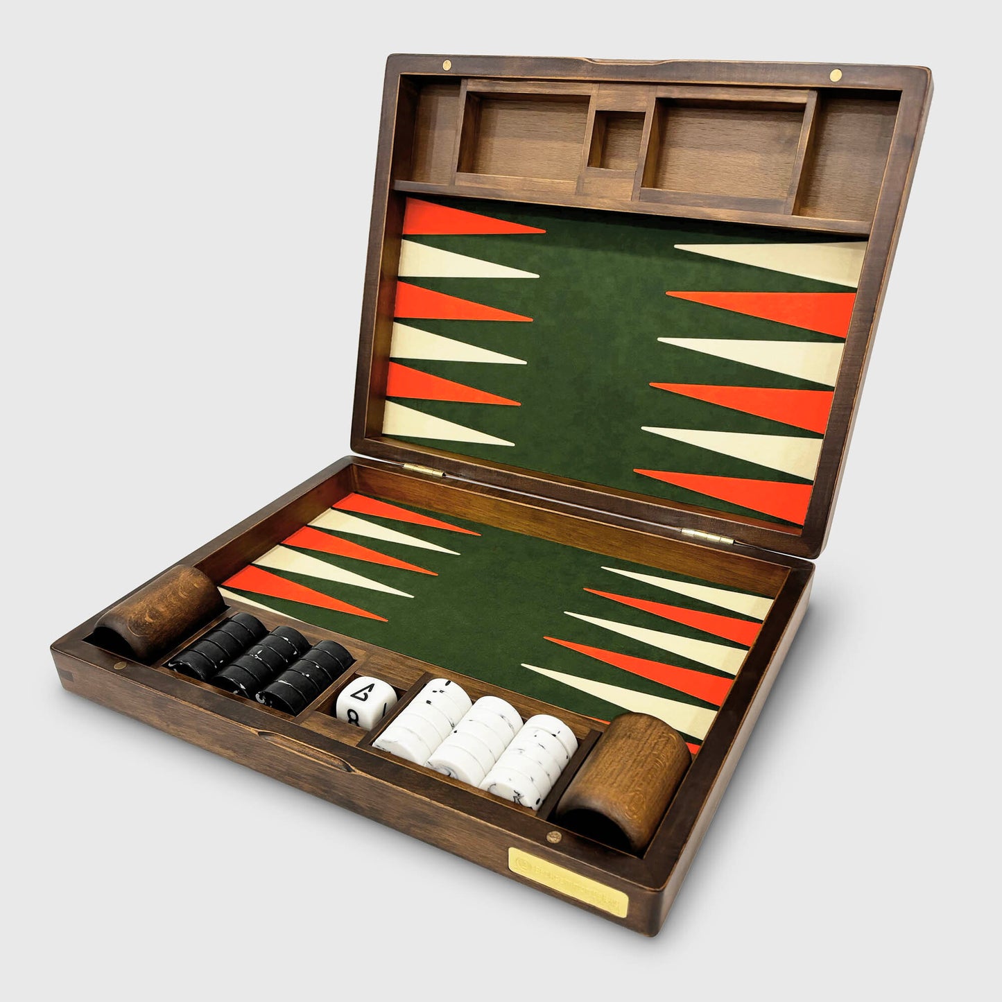 Adventure+ Board, Style: Monte Carlo, Luxury Backgammon Travel Set