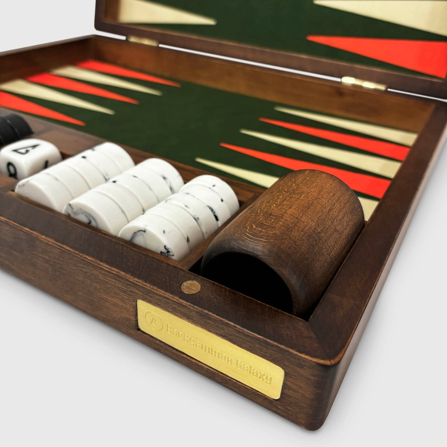 Adventure+ Board, Style: Monte Carlo, Luxury Backgammon Travel Set