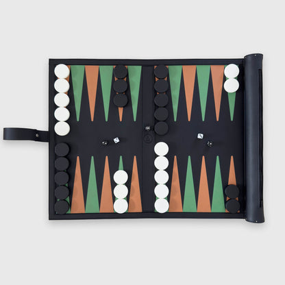 Atlas Board, Tournament Size Roll-up Backgammon Board - Backgammon Galaxy