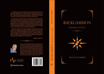 Backgammon, Strategic Concepts, by Francois Tardieu, Softcover - Backgammon Galaxy