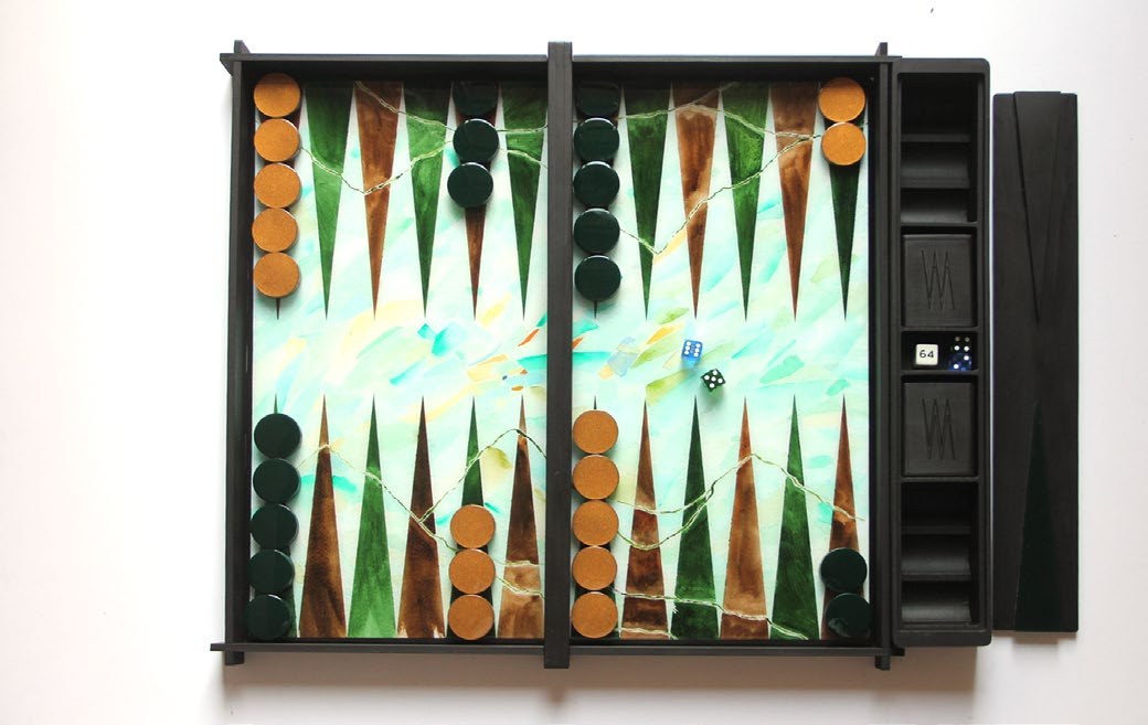 Four Elements board, Earth – Valeria Molinari