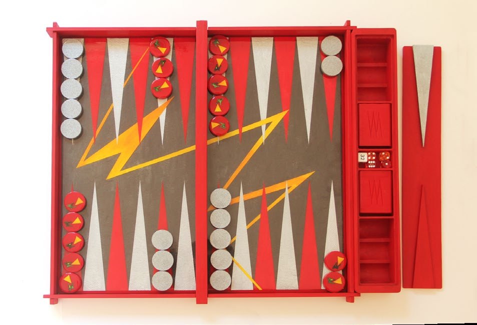 Four Elements board, Fire – Valeria Molinari