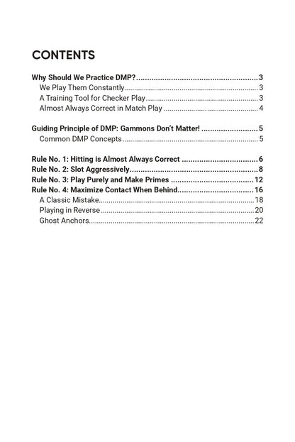 Double Match Point - Winning at All Costs, Online Backgammon Ebook - Backgammon Galaxy