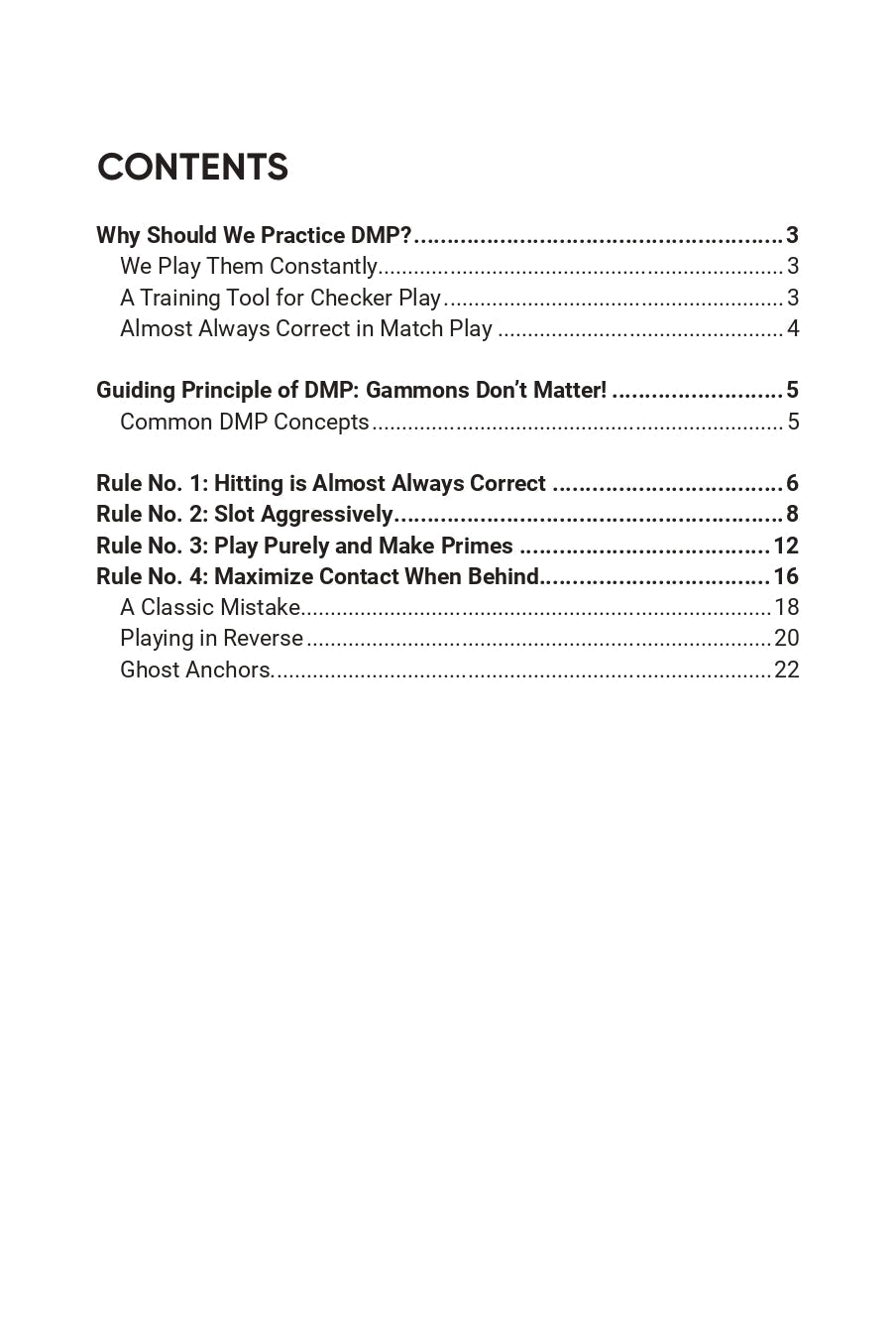 Double Match Point - Winning at All Costs, Online Backgammon Ebook - Backgammon Galaxy