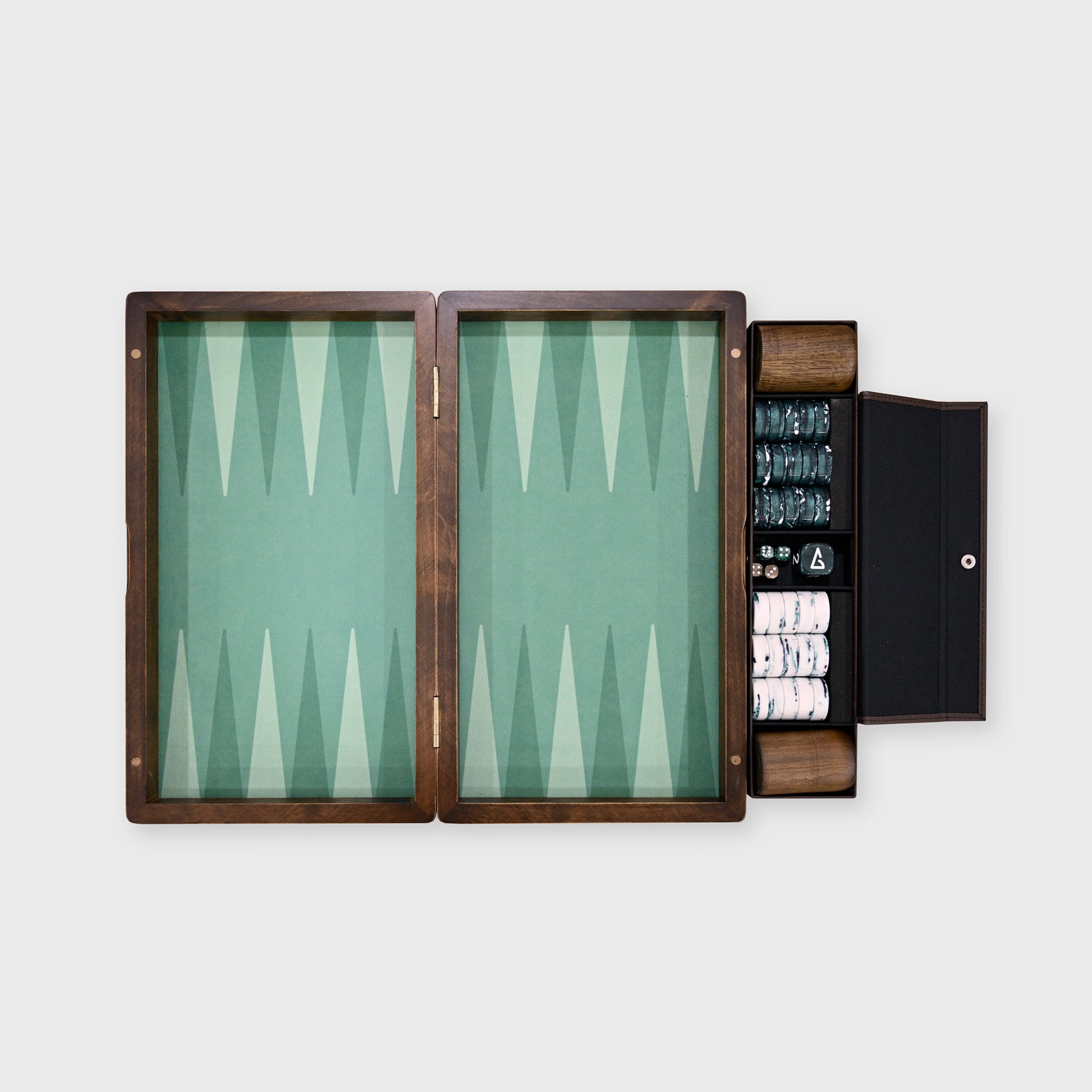 The Mini Earth Board, Luxury Backgammon Travel Set – Backgammon Galaxy