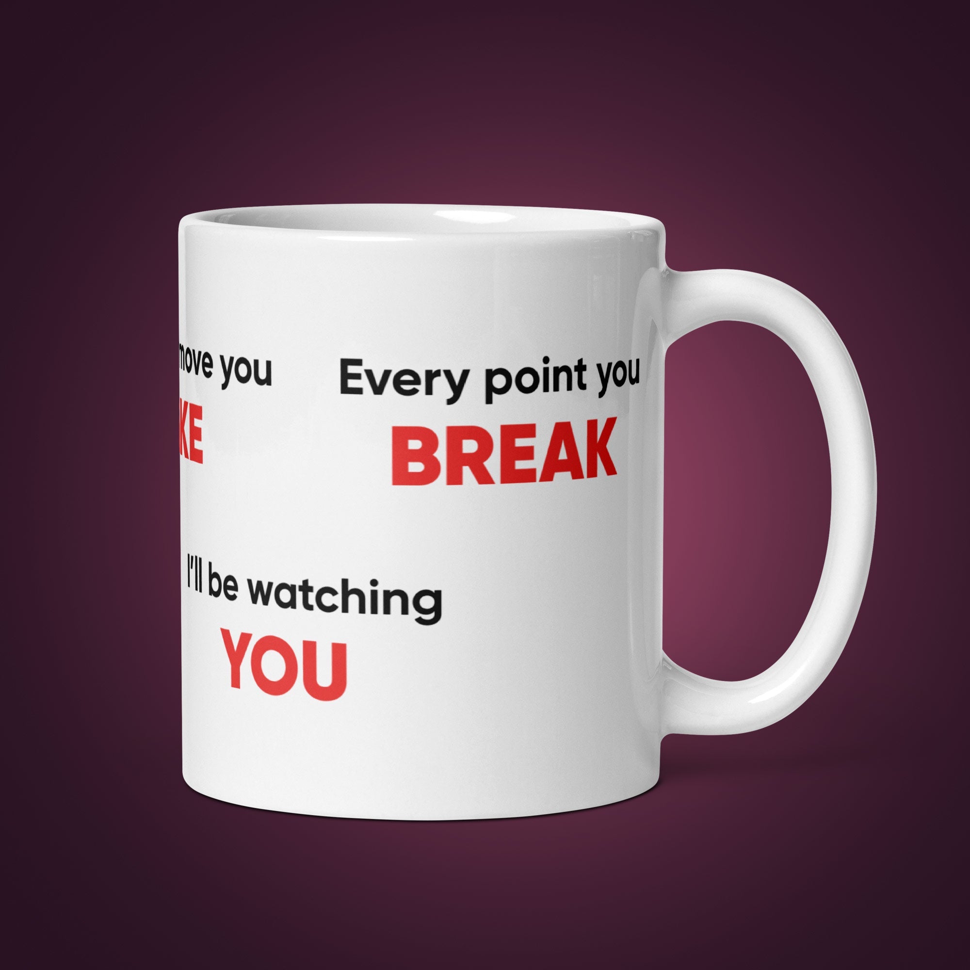 "Every Dice You Shake" Mug - Backgammon Galaxy