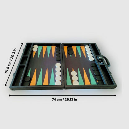 Nova Board - X-22, Tournament Backgammon Set