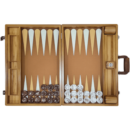 FM Gammon - American Cherry, Size: Tournament - Backgammon Galaxy