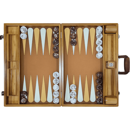 FM Gammon - American Cherry, Size: Tournament - Backgammon Galaxy