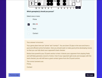 How to Not Suck at Backgammon, by Marc Olsen, Online Interactive E-Book - Backgammon Galaxy