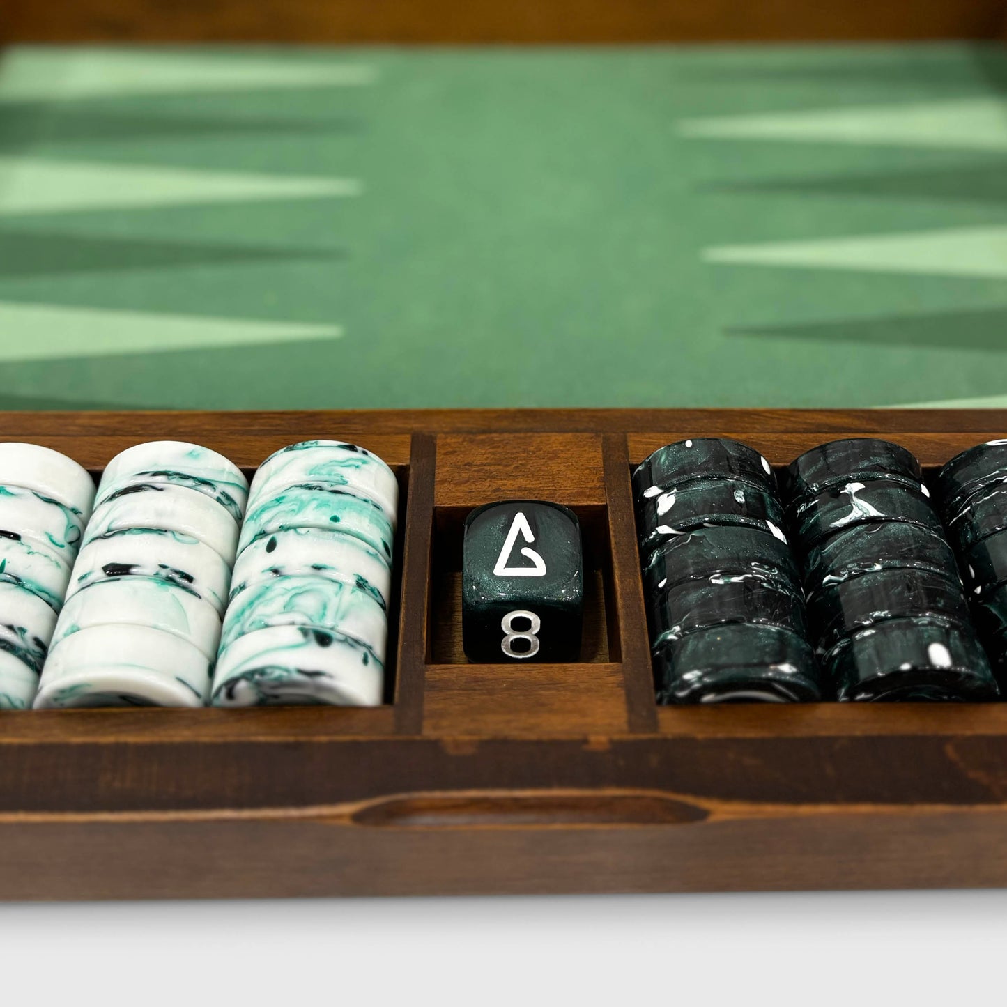 Adventure+ Board, Style: Earth, Luxury Backgammon Travel Set