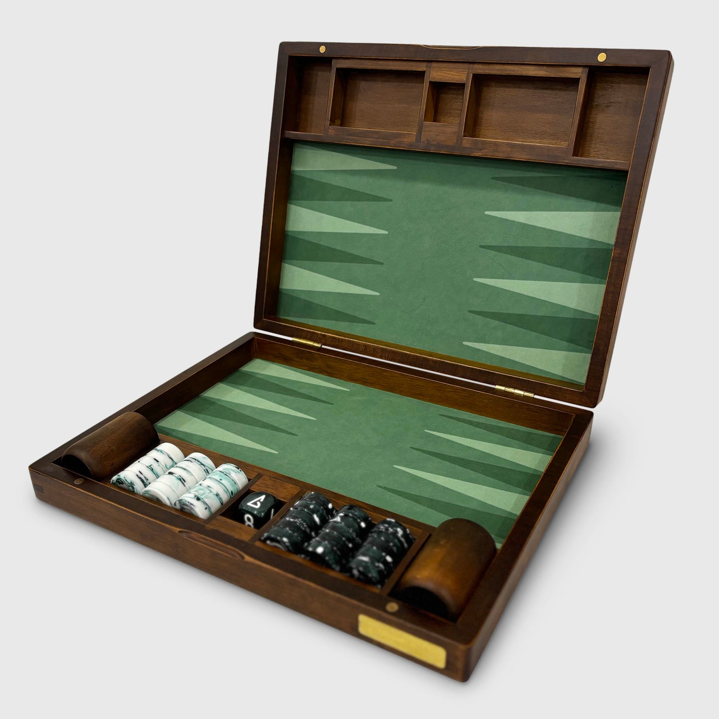 Adventure+ Board, Style: Earth, Luxury Backgammon Travel Set