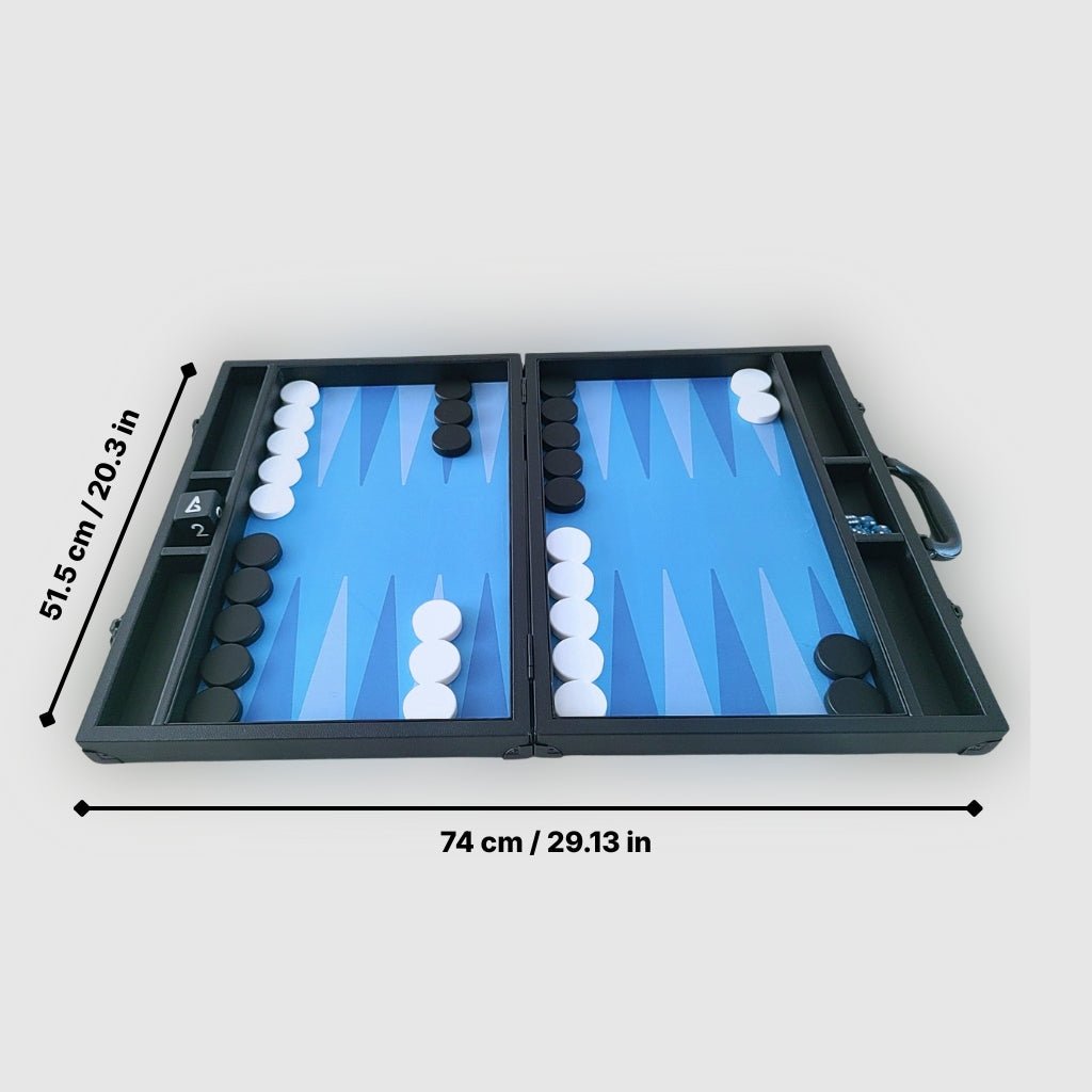 Nova Board - Neptune, Tournament Backgammon Set - Backgammon Galaxy