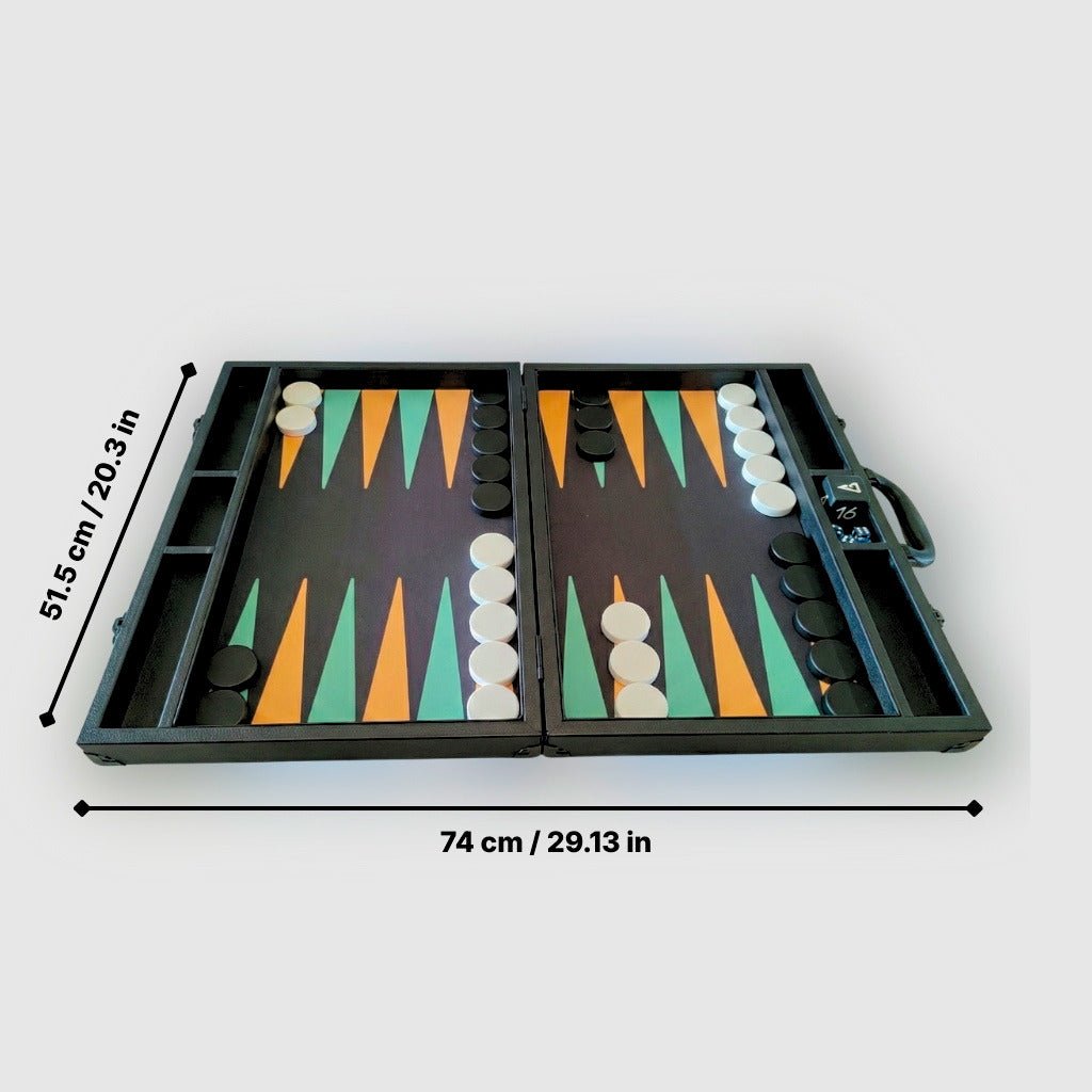 Nova Board - X-22, Tournament Backgammon Set - Backgammon Galaxy