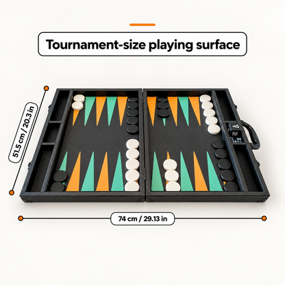 Nova Board - X-22, Tournament Backgammon Set