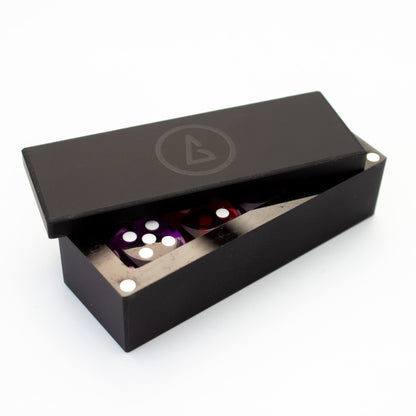 OUTLET: 39 Dice boxes, magnetic lid - Backgammon Galaxy