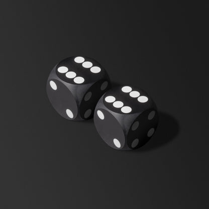 Precision Dice Pair, Glossy, Outlet, United Kingdom - Backgammon Galaxy