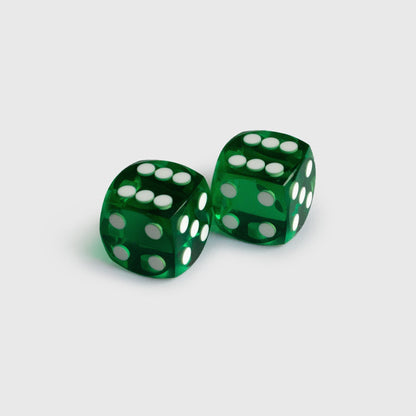 Precision Dice Pair, Glossy, Outlet, United Kingdom - Backgammon Galaxy