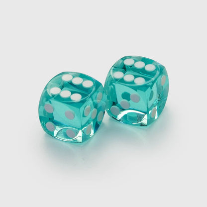 Precision Dice Pair, Glossy, Outlet, United Kingdom - Backgammon Galaxy