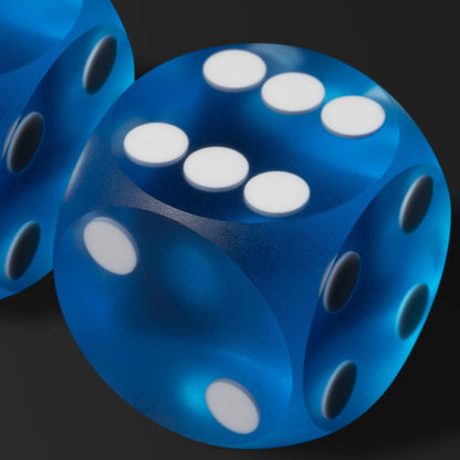 Precision Dice Pair, Glossy, Outlet, United Kingdom - Backgammon Galaxy