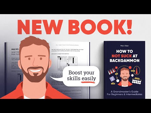 How to Not Suck at Backgammon, von Marc Olsen, gedrucktes Buch, Softcover 