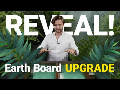 Das Earth Board, luxuriöses Backgammon-Set, innovatives Design, umweltfreundlich