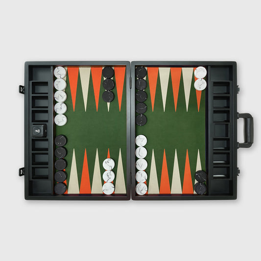 Das VOID-Brett, Vintage-Serie, Monte-Carlo-Edition, Luxus-Backgammon-Set 