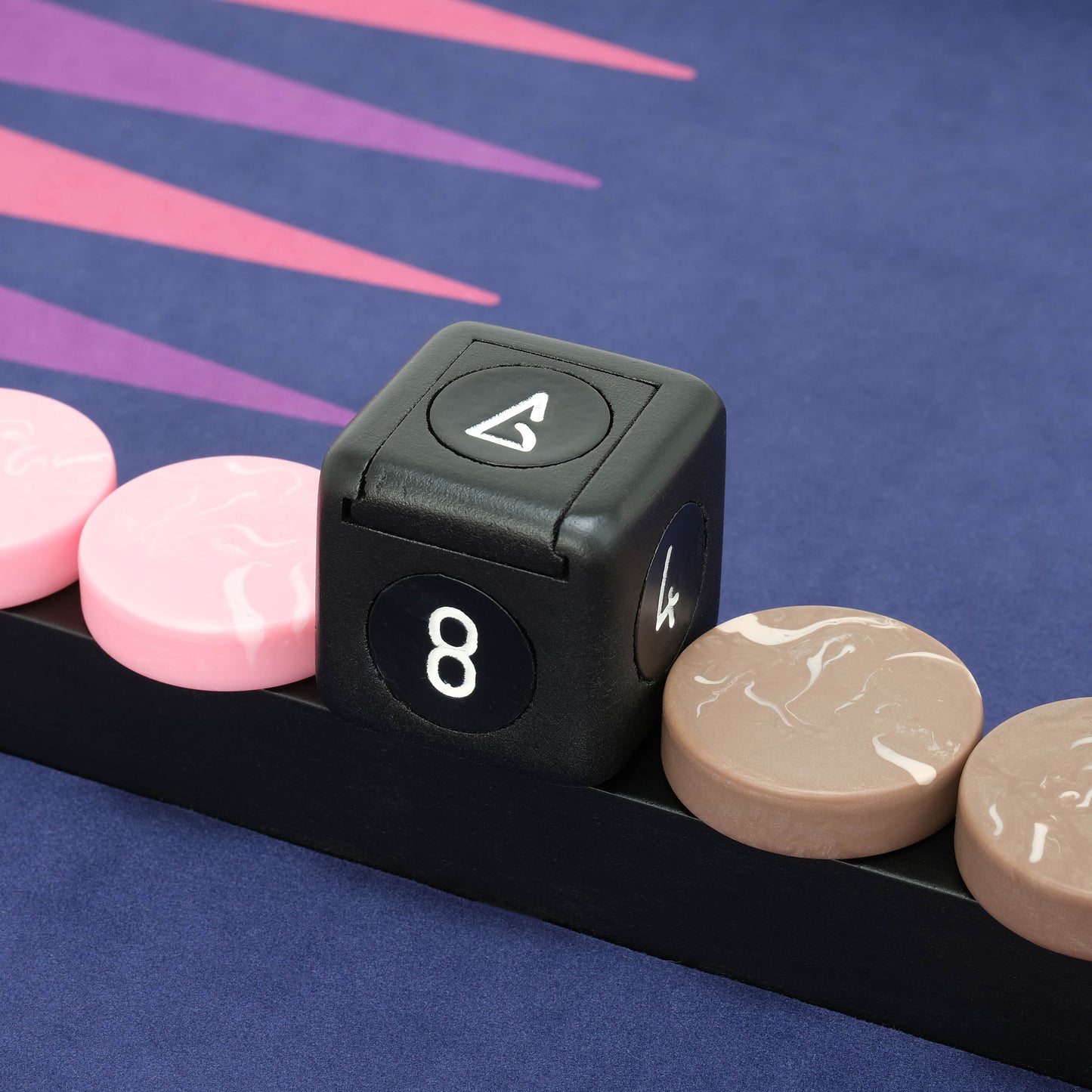 Tabellone VOID, 2° generazione, edizione Andromeda, serie Interstellar, set backgammon di lusso, di Backgammon Galaxy