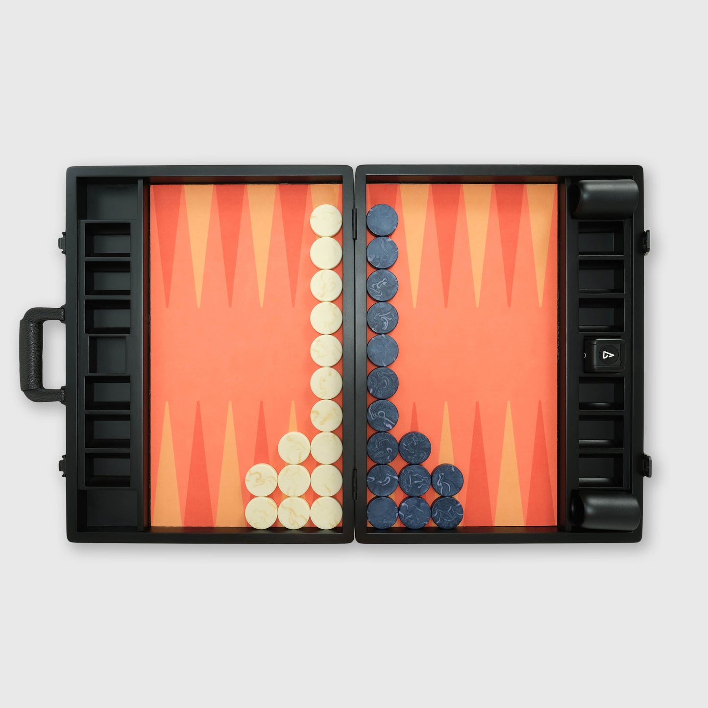 Tabellone VOID, 2° generazione, edizione Solaris, serie Interstellar, set backgammon di lusso, di Backgammon Galaxy
