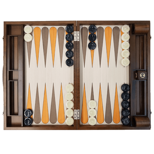 Onur, Tournament Size Backgammon Set, FM Gammon - Backgammon Galaxy Backgammon Set