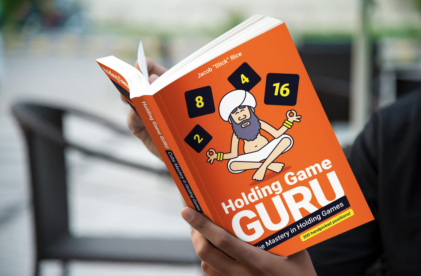 Holding Game Guru, by Jacob "Stick" Rice - Backgammon Galaxy Book