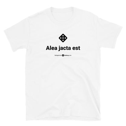Alea Jacta Est Unisex T-Shirt - Backgammon Galaxy S / White T-shirt