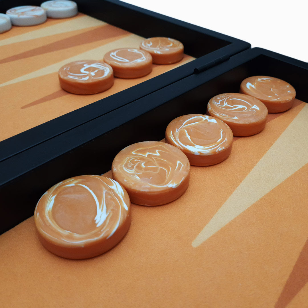 Das VOID-Brett, Galaxy-Serie, Jupiter Edition, Luxus-Backgammon-Set 