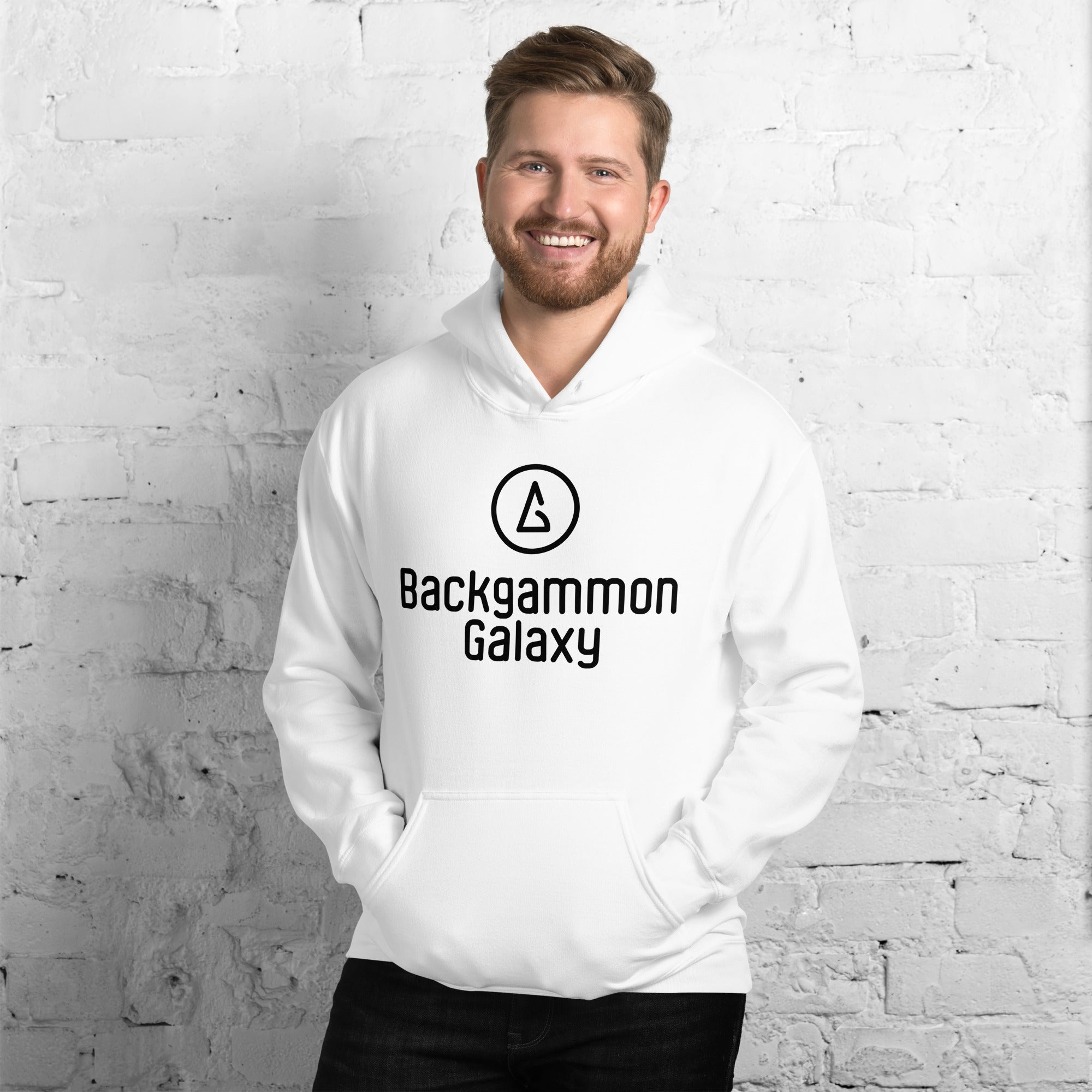 Galaxy Essentials Unisex Hoodie (Full Logo) - Backgammon Galaxy