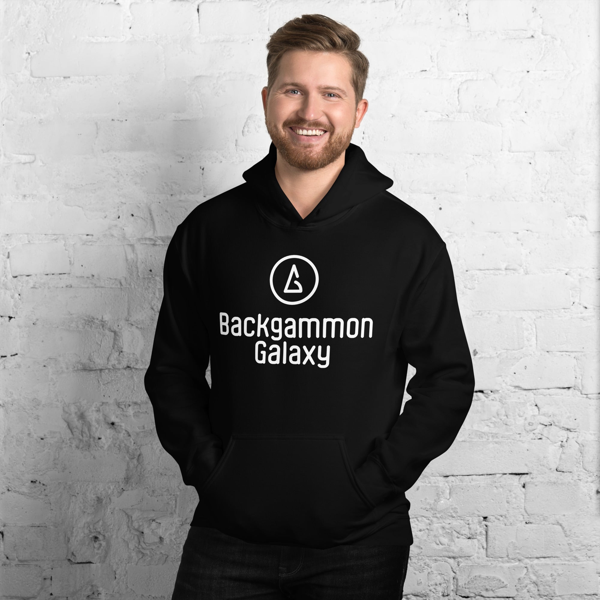 Galaxy Essentials Unisex Hoodie (Full Logo) - Backgammon Galaxy