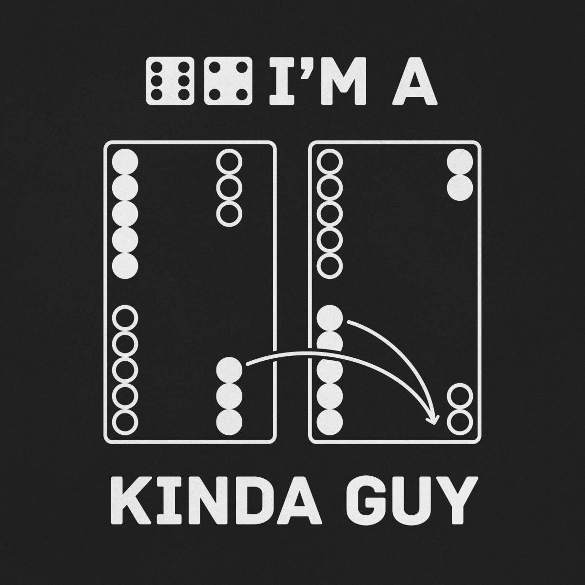 I’m a XY kinda guy, Backgammon T-shirt, Unisex - Backgammon Galaxy