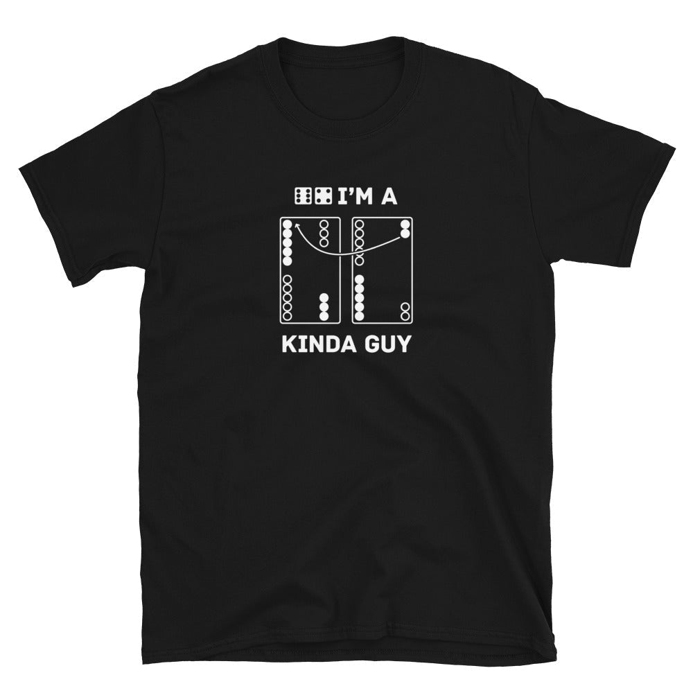 I’m a XY Kinda Guy, Roll 64 (24/14), Backgammon T-shirt, Unisex - Backgammon Galaxy