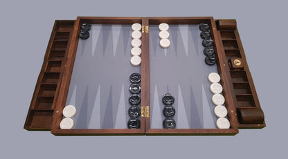 Earth or Void Board Inlay Set (MagFit system) - Various colors - Backgammon Galaxy Moon / Finger Dish Checkers (15 checkers) Backgammon Gear