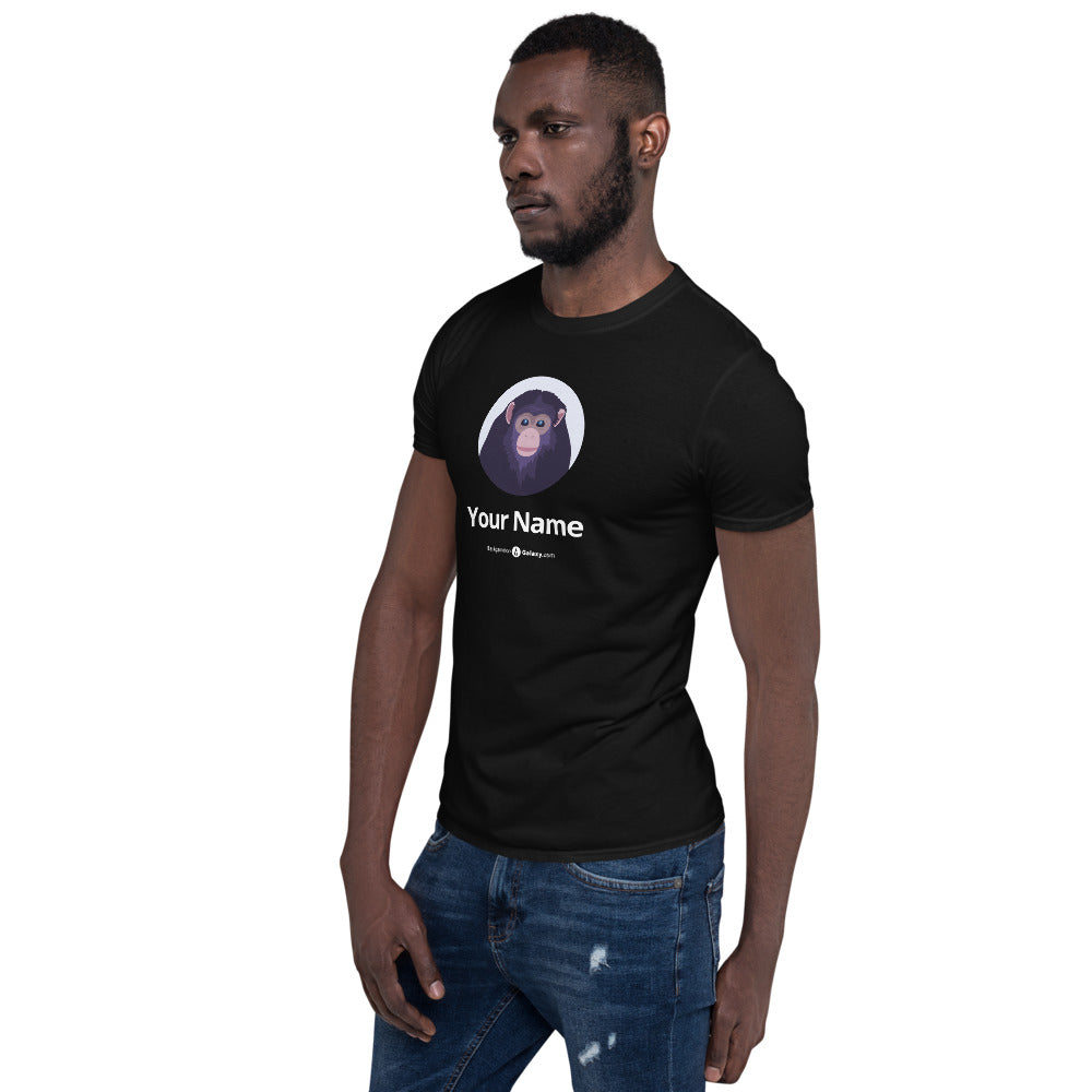 Original Avatar Unisex T-shirt "Thirteen" (Custom Name) - Backgammon Galaxy T-shirt