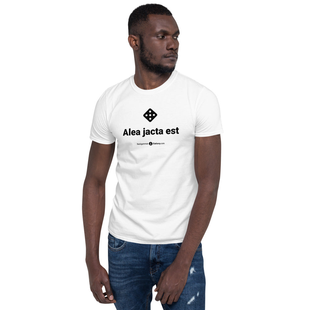Alea Jacta Est Unisex T-Shirt - Backgammon Galaxy T-shirt