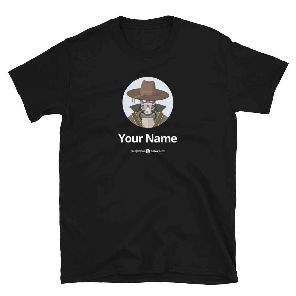 Original Avatar Unisex T-shirt "Twentytwo" (Custom Name) - Backgammon Galaxy XL