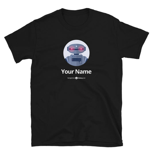 Original Avatar Unisex T-shirt "Eight" (Custom Name) - Backgammon Galaxy S T-shirt