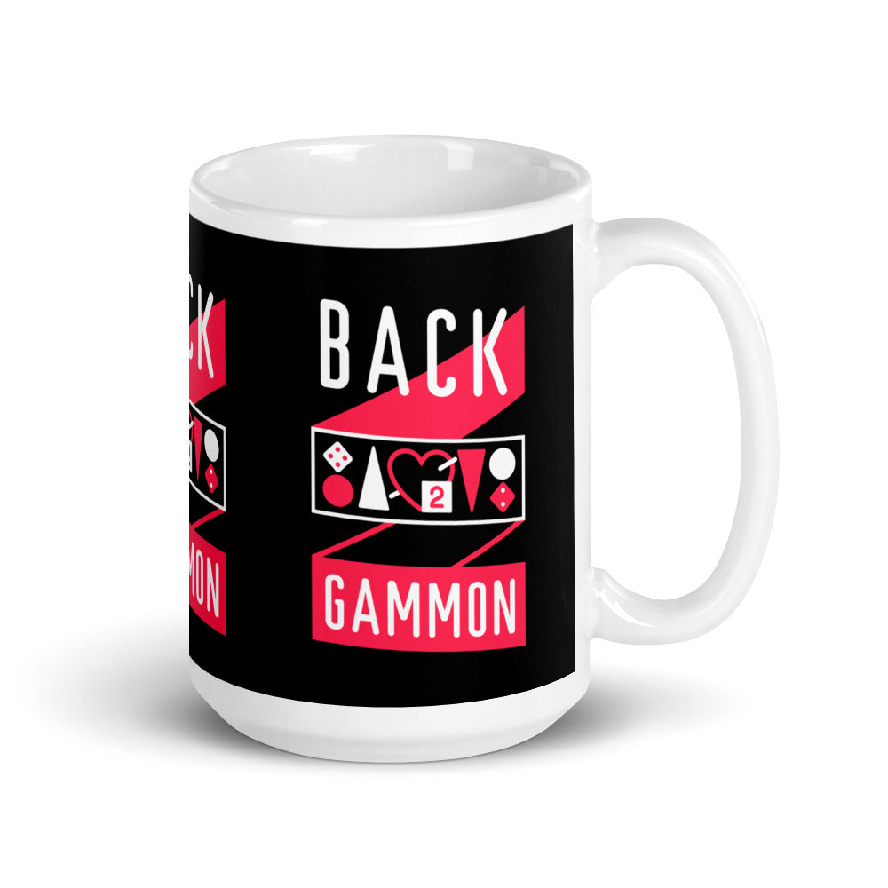 Backgammon Mug - Backgammon Galaxy 15oz Mug