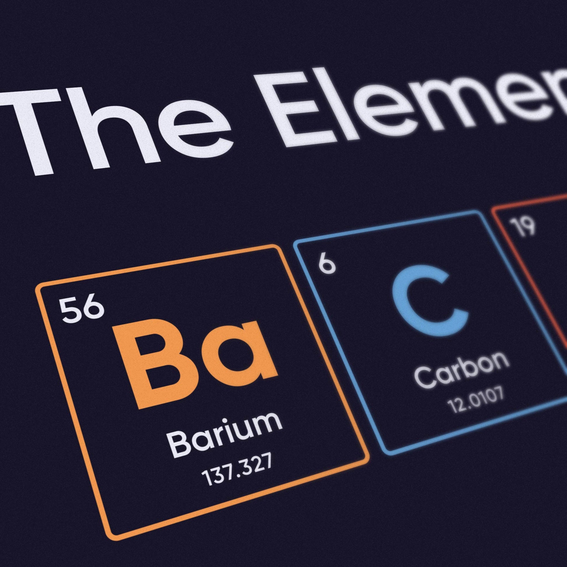 "The Elements" Backgammon Poster - Backgammon Galaxy Poster