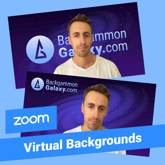 FREE: 2 Backgammon ZOOM Virtual Wallpapers - Backgammon Galaxy Wallpaper