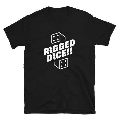 RIGGED DICE, Backgammon t-shirt, unisex - Backgammon Galaxy