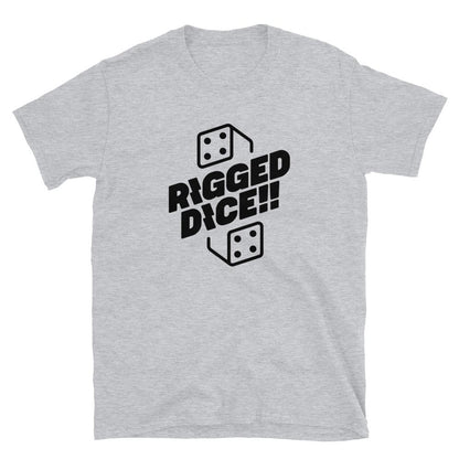 RIGGED DICE, Backgammon t-shirt, unisex - Backgammon Galaxy
