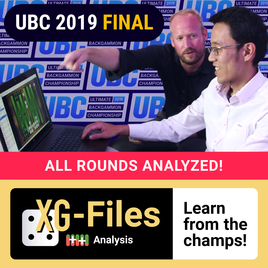 UBC Final 2019 XG-Files - Backgammon Galaxy